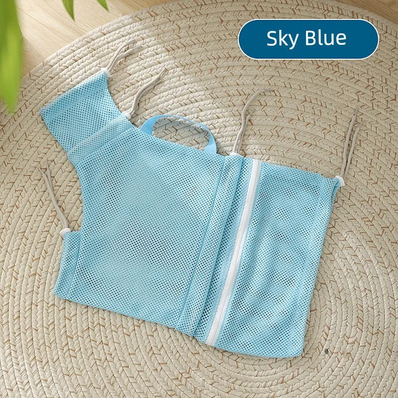 Cat Miracle Baby Sponge Cat Grooming Bag Hanging Hammock Nail Scissors Anti-Scratch Bite Dog Pet Supplies Cat Bag Fixing