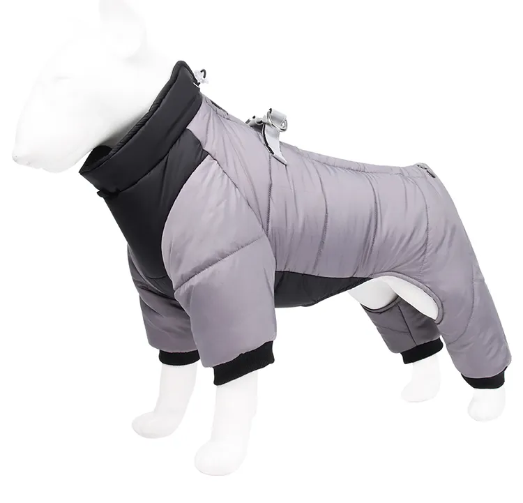 Waterproof Dog Jumpsuit Coat Winter Pet Dog Clothes Warm Puppy Cotton Jacket for Small Medium Dogs Pug Chihuahua Costume Bulldog