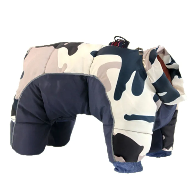 Dog Clothes Winter Warm Clothes For Small Dogs Waterproof Puppy Pet Jacket Reflective Dog Coat Chihuahua Pug Jumpsuits Clothing