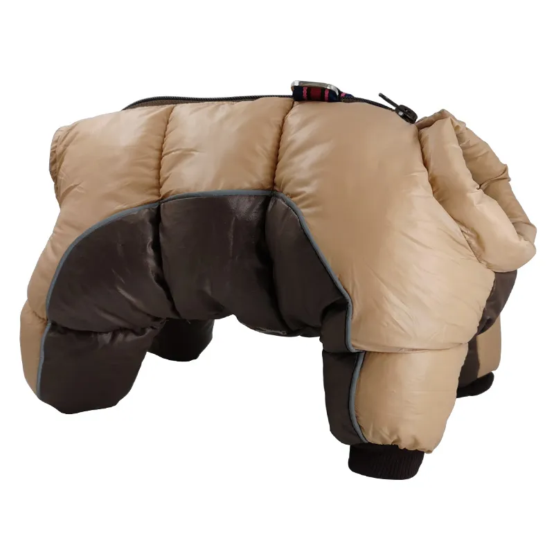 Dog Clothes Winter Warm Clothes For Small Dogs Waterproof Puppy Pet Jacket Reflective Dog Coat Chihuahua Pug Jumpsuits Clothing
