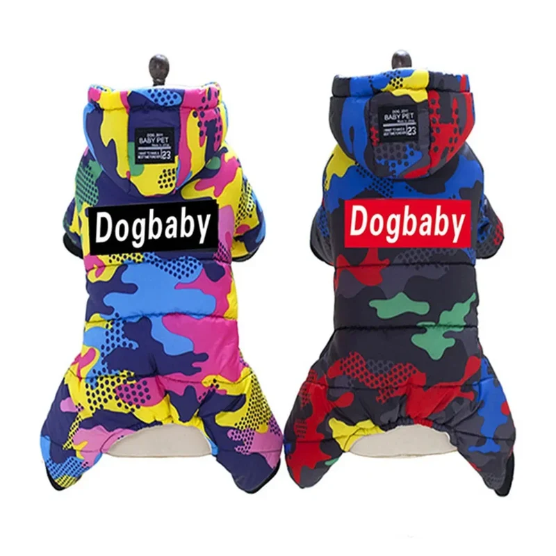 Waterproof Small Dog Coats for Puppy Windproof Warm Full Body Coat for Small Dogs Pets Cats Winter Clothes Outdoor Snow Jacket