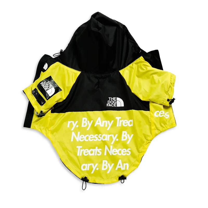 Luxury The Dog Face Pet Rain Coat Jacket Hoodies Weatherproof Large Dog Raincoat Sweatshirt For Dogs Apparel Clothes Costumes