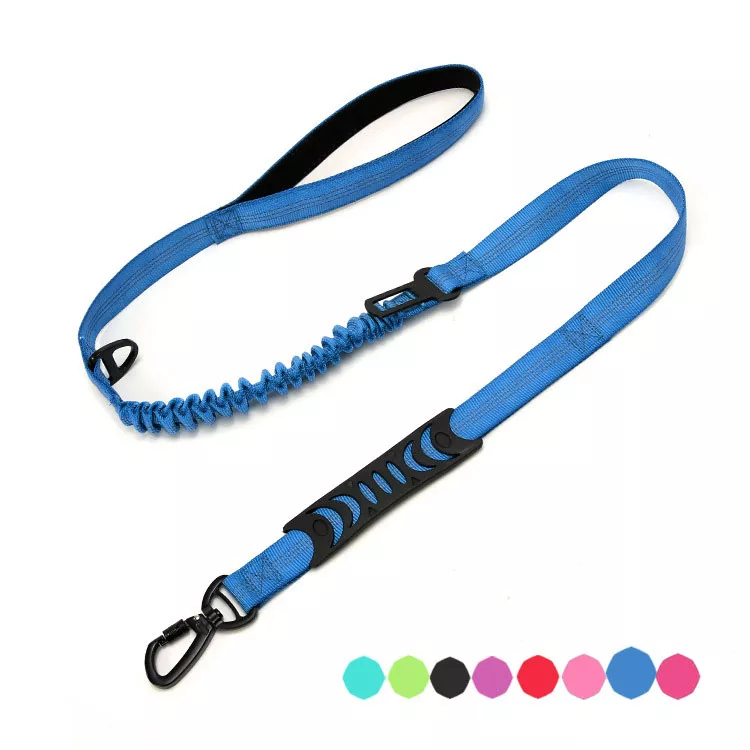 Pet Dog Leash Double Handle Reflective Multifunction Dog Harness Leash Running Dog Leashes Comfort Freedom Pet Accessories