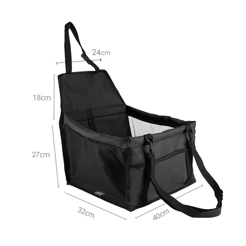 Dog Carriers Car Seat Cover Waterproof Pet Travel Dog Carrier Hammock Car Rear Back Seat Protector Mat Safety Carrier For Dogs