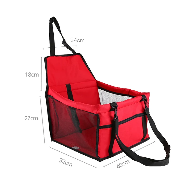Dog Carriers Car Seat Cover Waterproof Pet Travel Dog Carrier Hammock Car Rear Back Seat Protector Mat Safety Carrier For Dogs