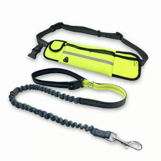 Running Hand Holding Rope Pet Dog Hand Holding Rope Running Sling Dog Running Hand Holding Rope Lace-up Waist Elastic Running Sling