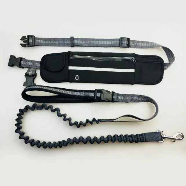 Running Hand Holding Rope Pet Dog Hand Holding Rope Running Sling Dog Running Hand Holding Rope Lace-up Waist Elastic Running Sling