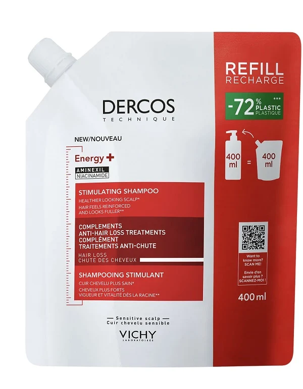 Vichy Dercos Technique Shampoo Energy+ Refill 400ml