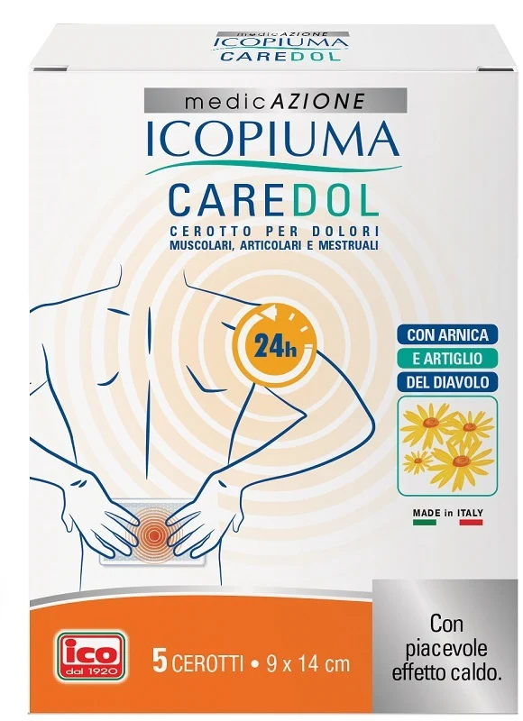 Icopiuma Caredol Cerotto Dol Rettangolare 5 Pezzi