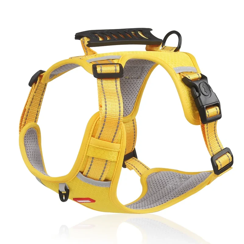 No Pull Large Dog Harness Adjustable Reflective Vest Harnesses For Small Medium Dogs Outdoor Travel French Bulldog Accessories