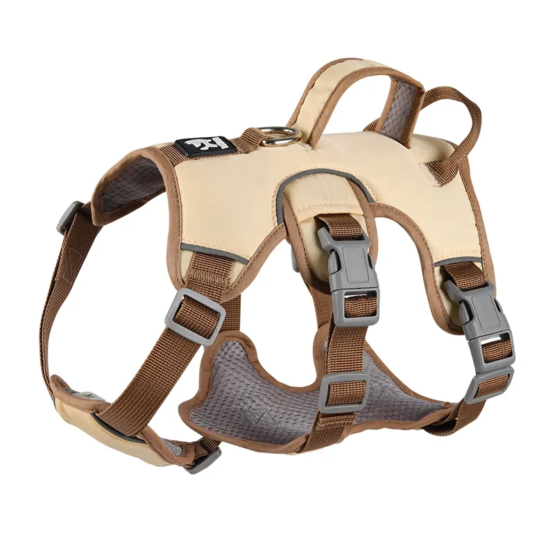 Shock-absorption Dog Harness Vest Adjustable Reflective Harness for Medium Dogs French Bulldog Walking Chest Strap Pet Supplies