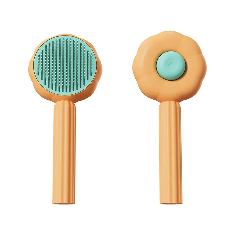 Hamburger Cat Brush Comb Avoid Hairball Loose Hair Remover For Cats Kitten Pet Product Cat Accessories Supplies for Dropshipping