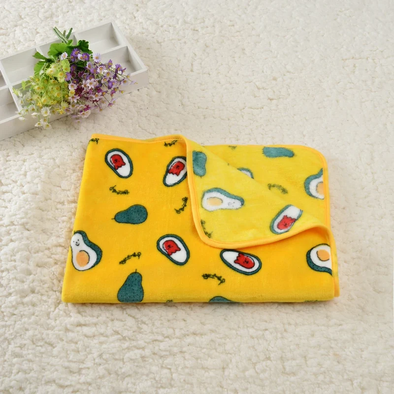 Dog Bed Mat Blanket Soft Cozy Pet Cushion For Small Large Dogs Spring Autumn Warm Travel Mats French Bulldog Chihuahua Supplies