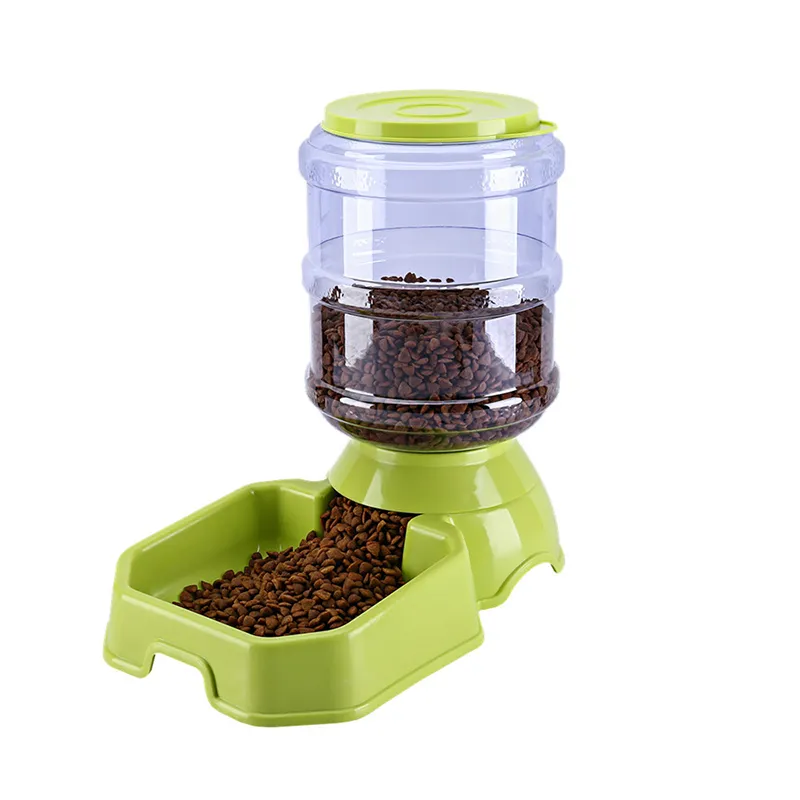Automatic Dog Feeder Waterer High Capacity Pet Food Bowl Gravity Water Dispenser Pet Bowl for Dogs Cats 3.8 L Dog Accessories