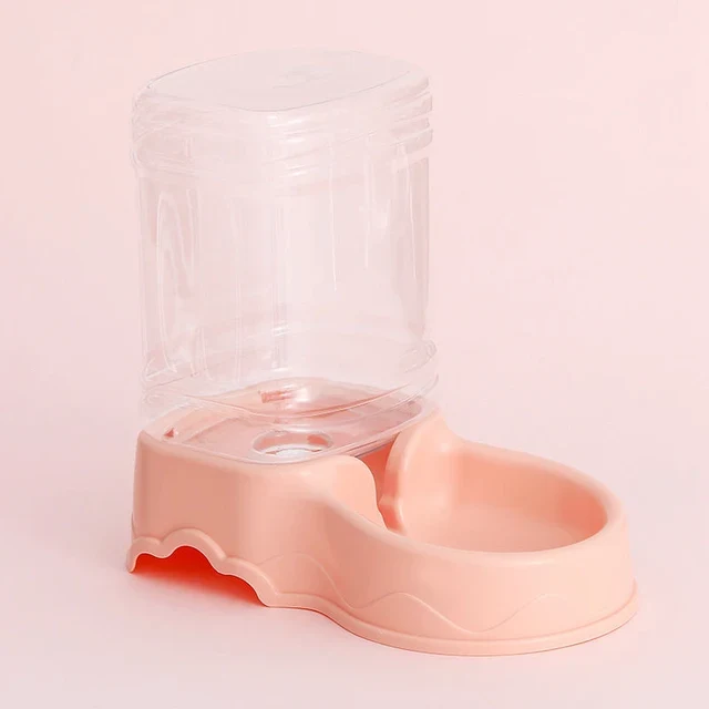 Automatic Dog Feeder Waterer High Capacity Pet Food Bowl Gravity Water Dispenser Pet Bowl for Dogs Cats 3.8 L Dog Accessories