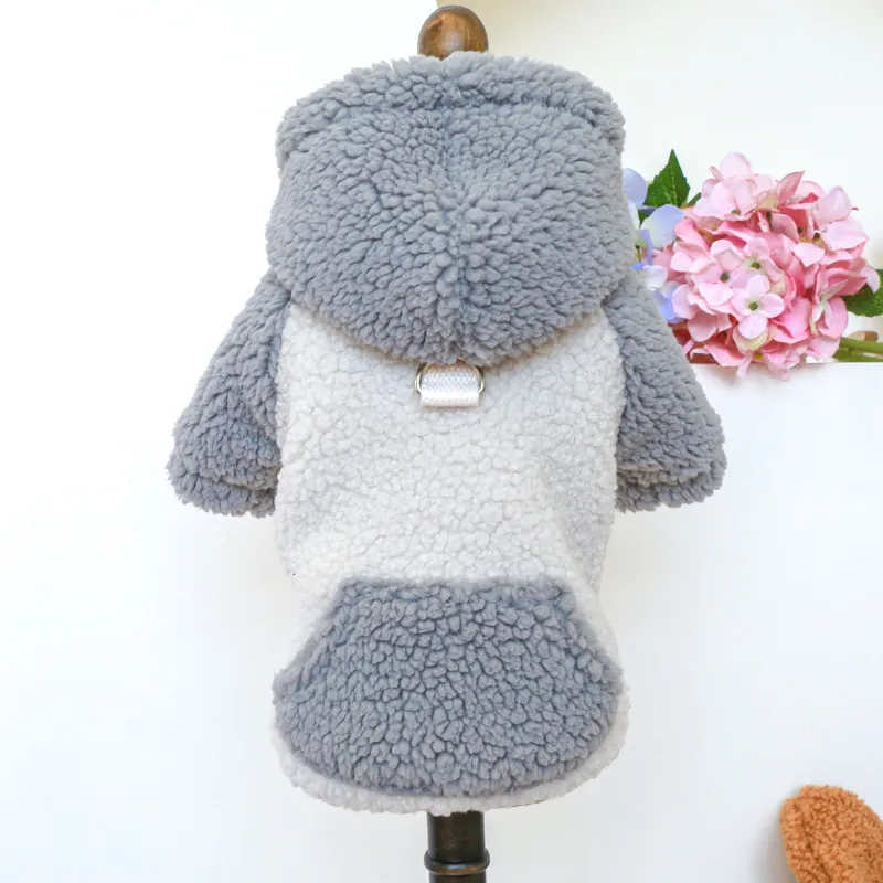 Pet Clothes New Arrivals Warm Fleece Sweatshirts Brushed Sweatshirts Dog Clothes Pet Supplies Pet Accessories Cute Dog Hoodie