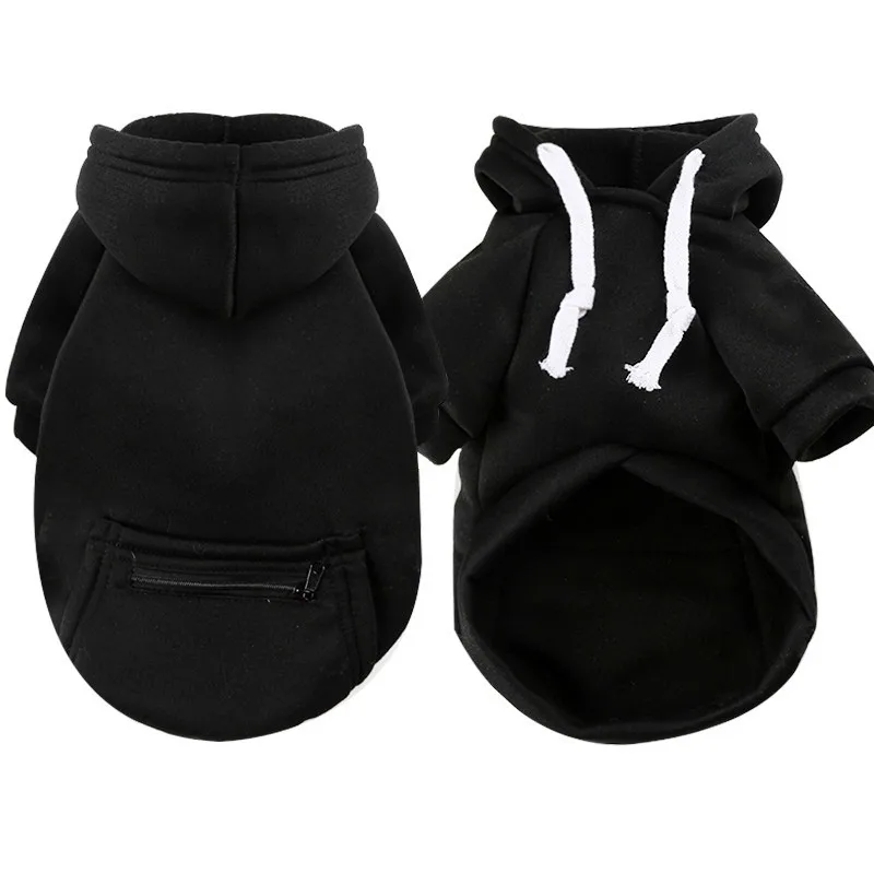 Winter Warm Pet Dog Clothes for Large Dogs Fashion Puppy Sweaters Cute Print Cat Hoodies Soft Pet Kitten Outfits Bulldog Clothes