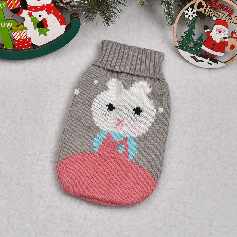 Big Dog Sweater Winter Warm Christmas Clothes for Small Medium Large Dogs Golden Retriever Rottweiler Corgi Cat Pullover Jumper