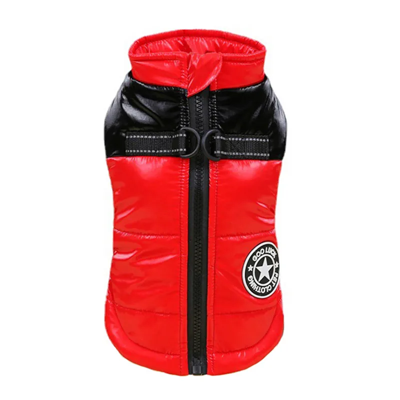S-9XL Big Dog Jacket Waterproof Dog Clothes for Small Medium Large Dogs Winter Warm Pet Coat French Bulldog Costume Labrador Pug