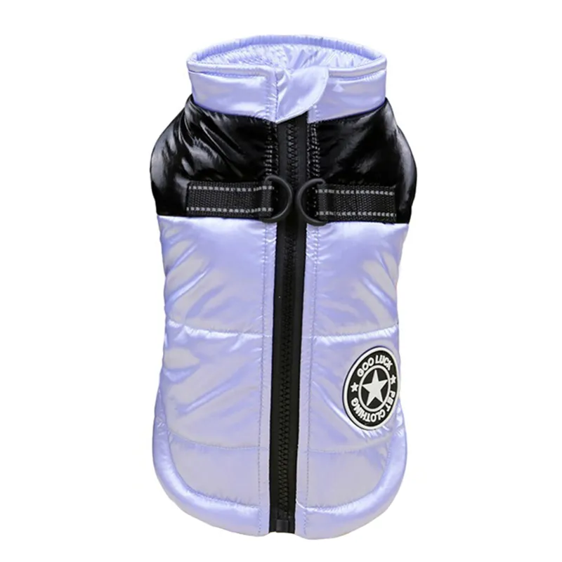 S-9XL Big Dog Jacket Waterproof Dog Clothes for Small Medium Large Dogs Winter Warm Pet Coat French Bulldog Costume Labrador Pug