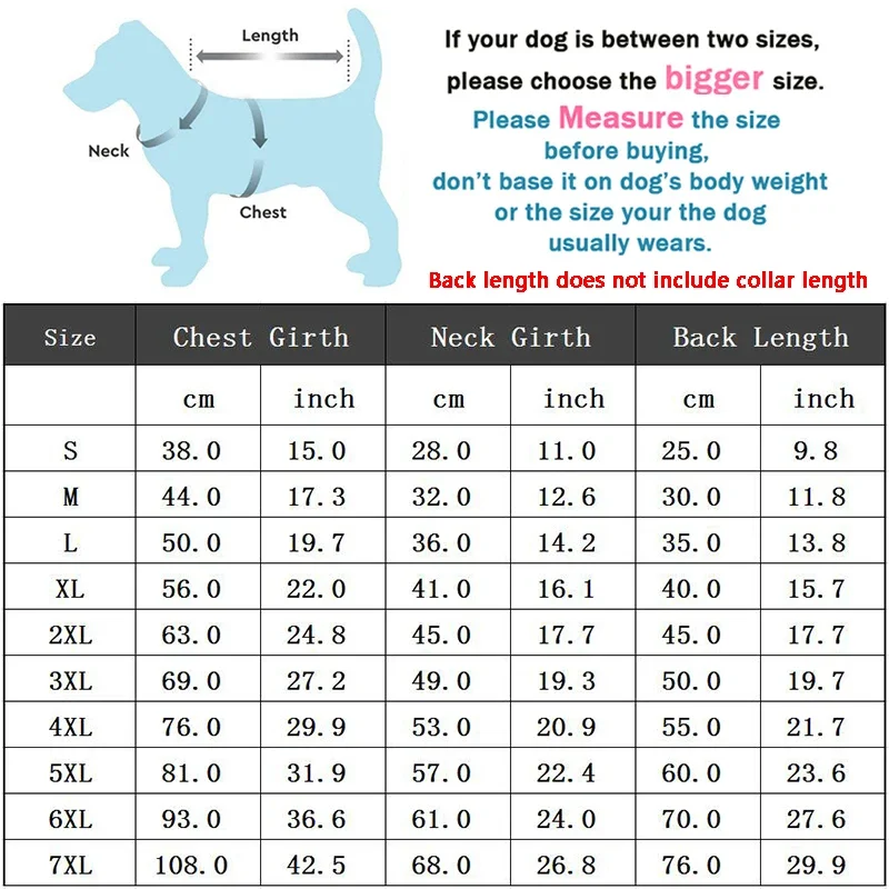 S-7XL Pet Dog Jacket Big Dog Coat With Harness Winter Warm Dog Clothes for Small Medium Large Dogs French Bulldog Yorkie Costume