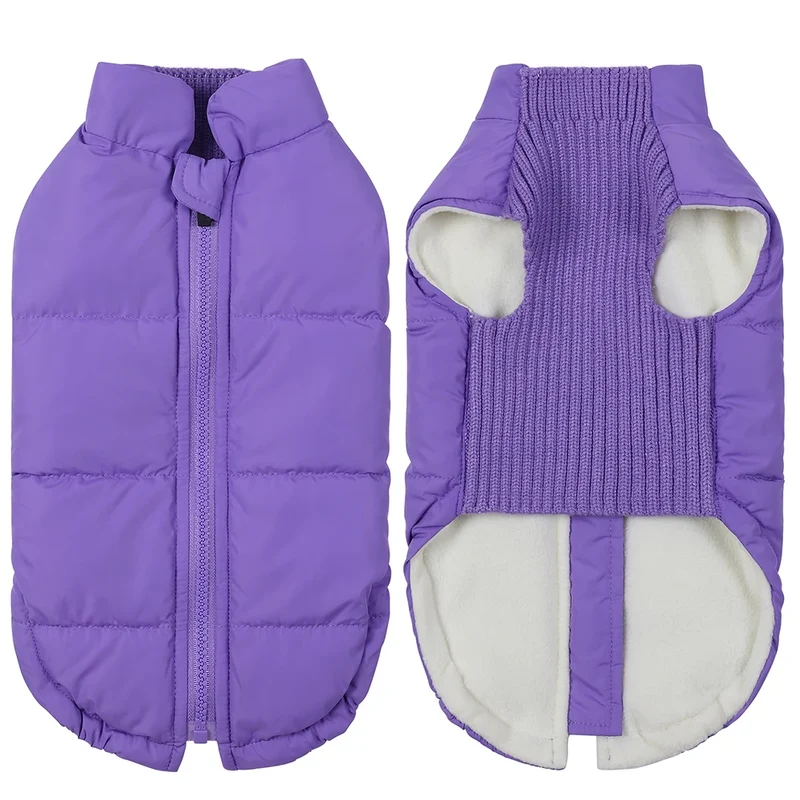 Winter Dog Clothes For Small Dog Warm Pet Dog Coat Jacket Windproof Padded Clothes Puppy Outfit Vest Yorkie Chihuahua Clothing