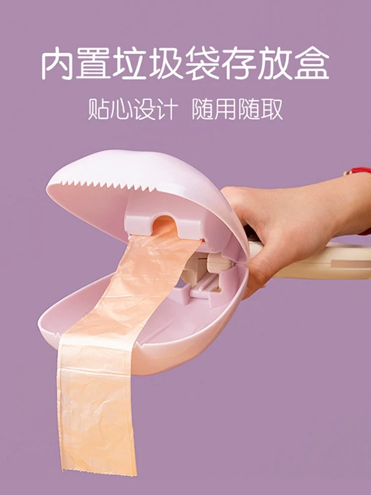 Dog Pooper Scooper Pick up Dog Stool Handy Gadget Pet Shit Shovel Shit Device Go out Walking Dog Shit Pooper Scooper Travel Supplies