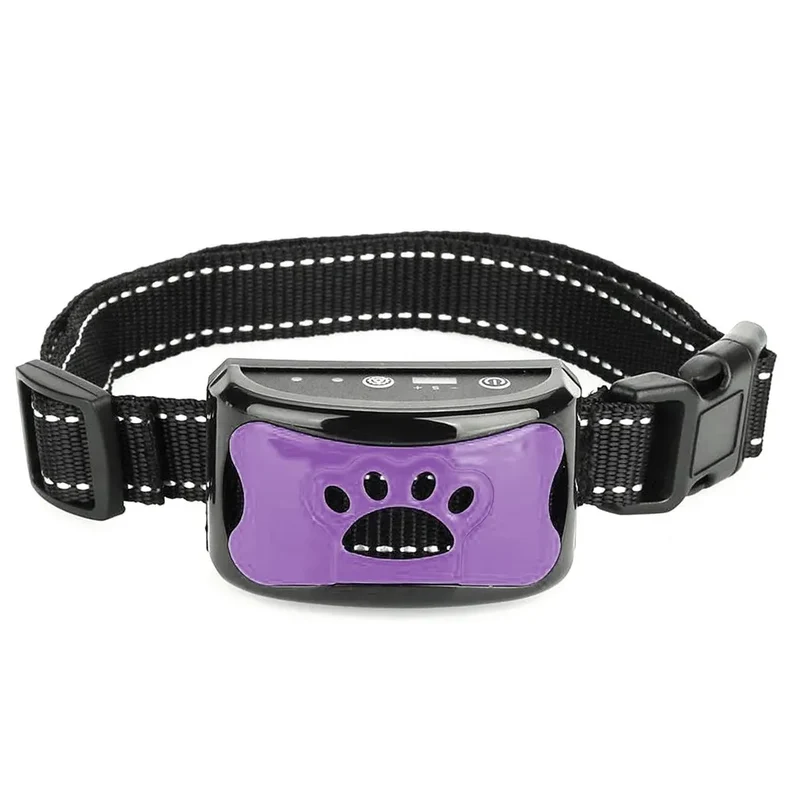 Hot Newest Electric Anti Barking Devices Ultrasonic Dog Training Collar USB Chargeable Stop Barking Vibration Anti Bark Devices
