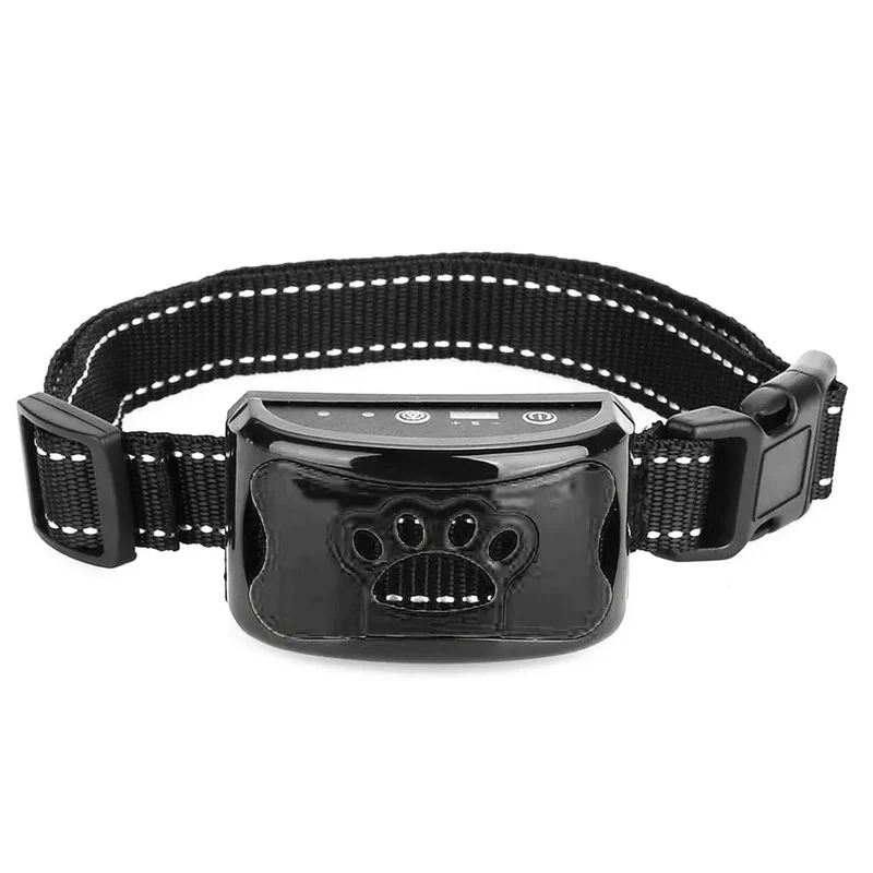 Hot Newest Electric Anti Barking Devices Ultrasonic Dog Training Collar USB Chargeable Stop Barking Vibration Anti Bark Devices
