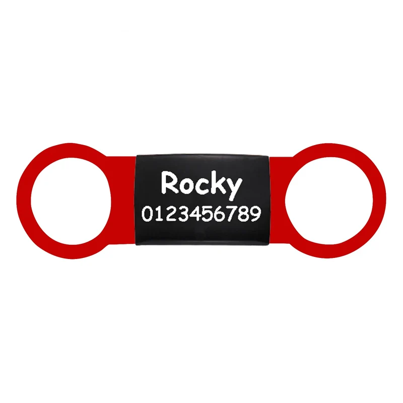 Tag Name Dog Collar name Personalized Cat Tags Slide On Pet Tag ID Silent Custom Dog Tags Engraved Cat Name Customized