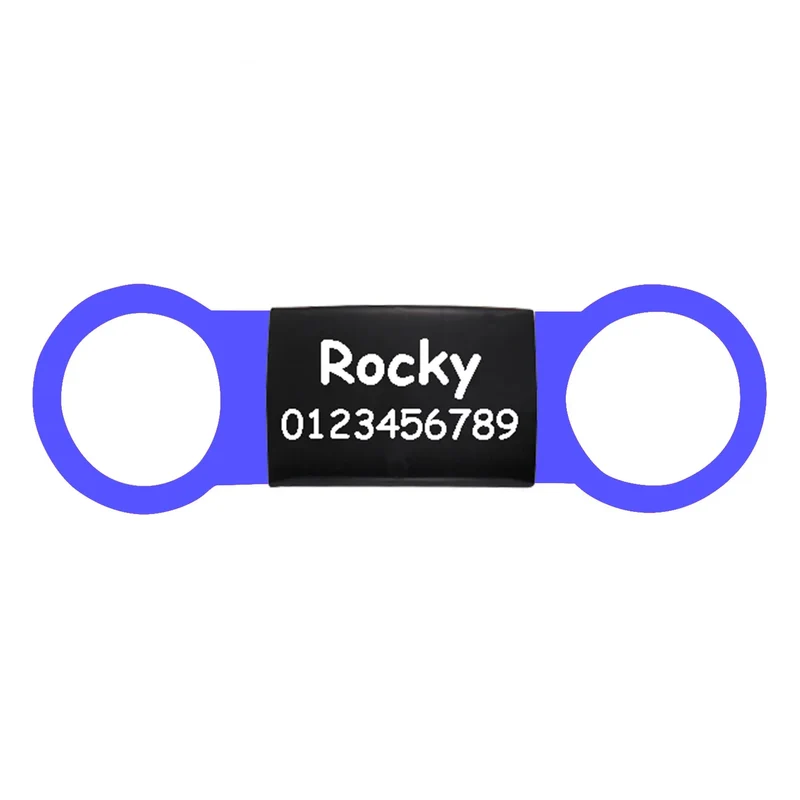 Tag Name Dog Collar name Personalized Cat Tags Slide On Pet Tag ID Silent Custom Dog Tags Engraved Cat Name Customized