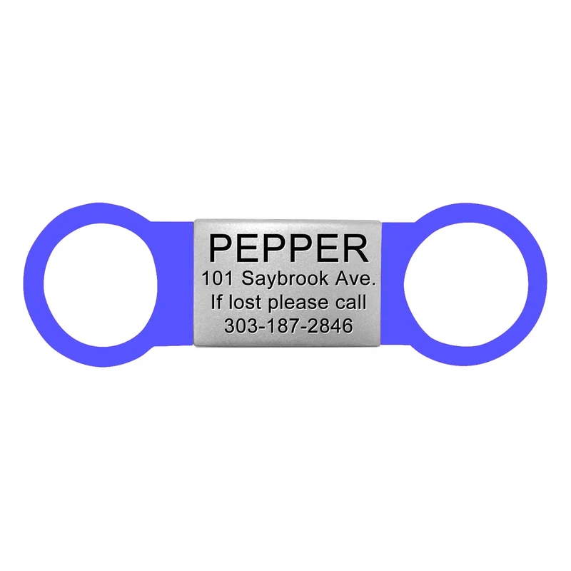 Tag Name Dog Collar name Personalized Cat Tags Slide On Pet Tag ID Silent Custom Dog Tags Engraved Cat Name Customized