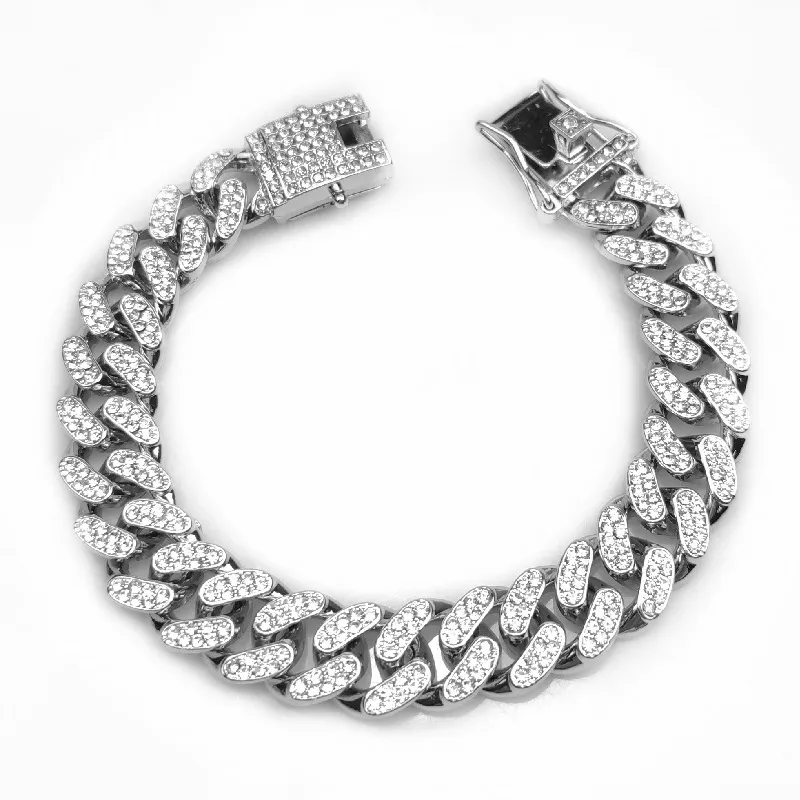 Rhinestone Gold Dog Chain Collar Strong Metal Dog Choke Collars Bling Pet Slip Choke For Small Medium Large Dogs Pitbull Bulldog