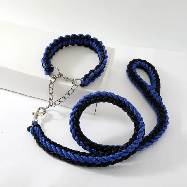 Pet Collar Dog Leash Bold Dog Leash Dog P Rope Big Dog Towing Rope Small Size Dogs Large Dog Golden Retriever