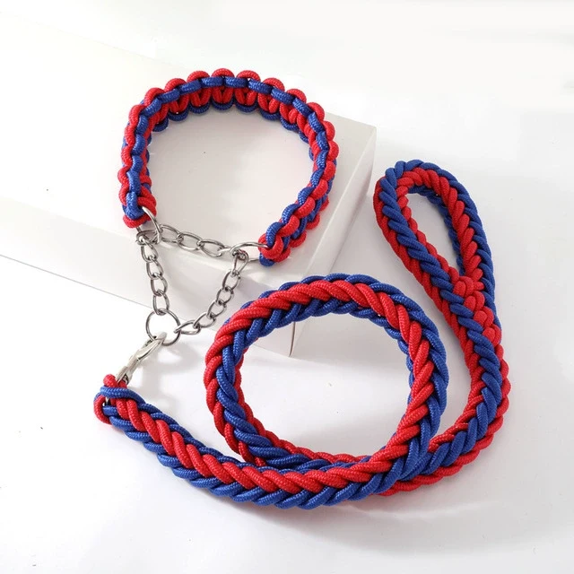 Pet Collar Dog Leash Bold Dog Leash Dog P Rope Big Dog Towing Rope Small Size Dogs Large Dog Golden Retriever