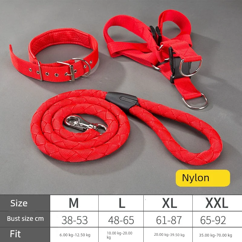 Big Dog P Chain Hand Holding Rope Dog Chain Golden Retriever Rope Medium Large Dog Pet Supplies Traction Belt Collar