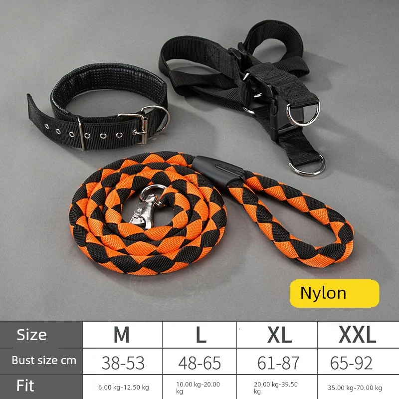Big Dog P Chain Hand Holding Rope Dog Chain Golden Retriever Rope Medium Large Dog Pet Supplies Traction Belt Collar