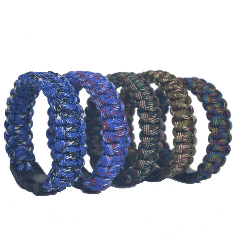 Factory Direct Supply Mixed Color Braided Rope Men and Women Spot Goods Outdoor