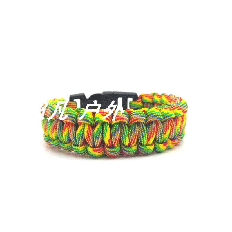 Factory Direct Supply Mixed Color Braided Rope Men and Women Spot Goods Outdoor