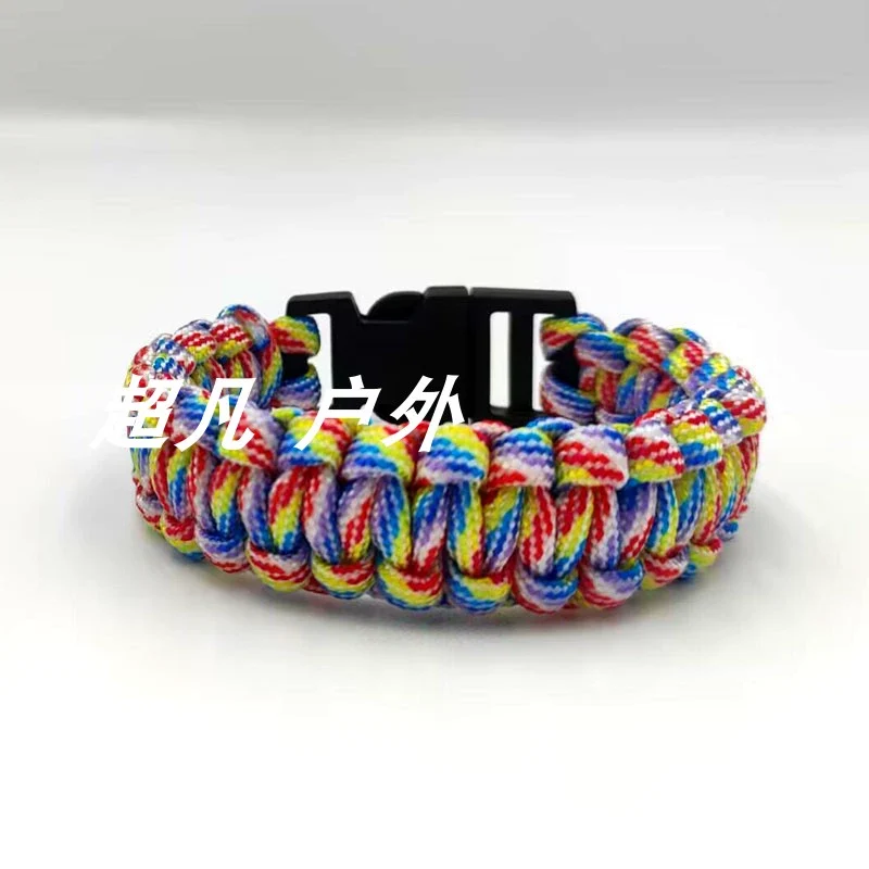 Factory Direct Supply Mixed Color Braided Rope Men and Women Spot Goods Outdoor