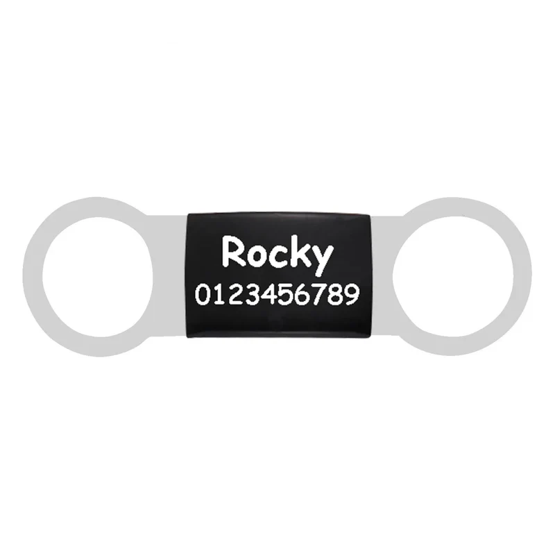 Custom Cat Dog ID Personalized Pet Collar Tag Engraving Charm Name Pendant Bne Necklace Puppy Key Ring Pet Accessories