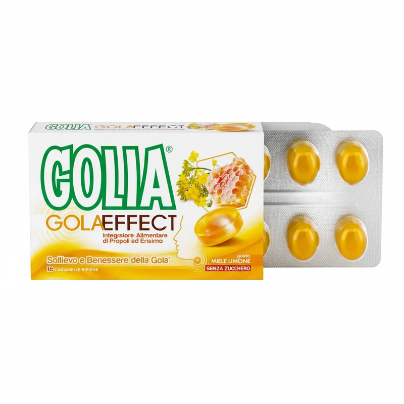 Golia Gola Effect Miele e Limone 16 Caramelle
