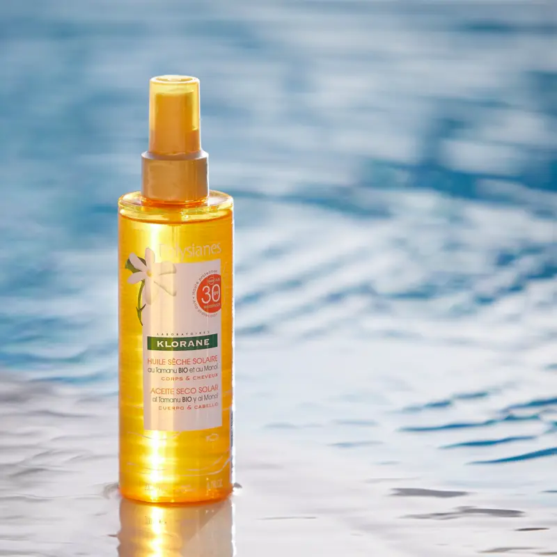 Klorane Olio Secco Solare SPF30 Corpo E Capelli 200ml