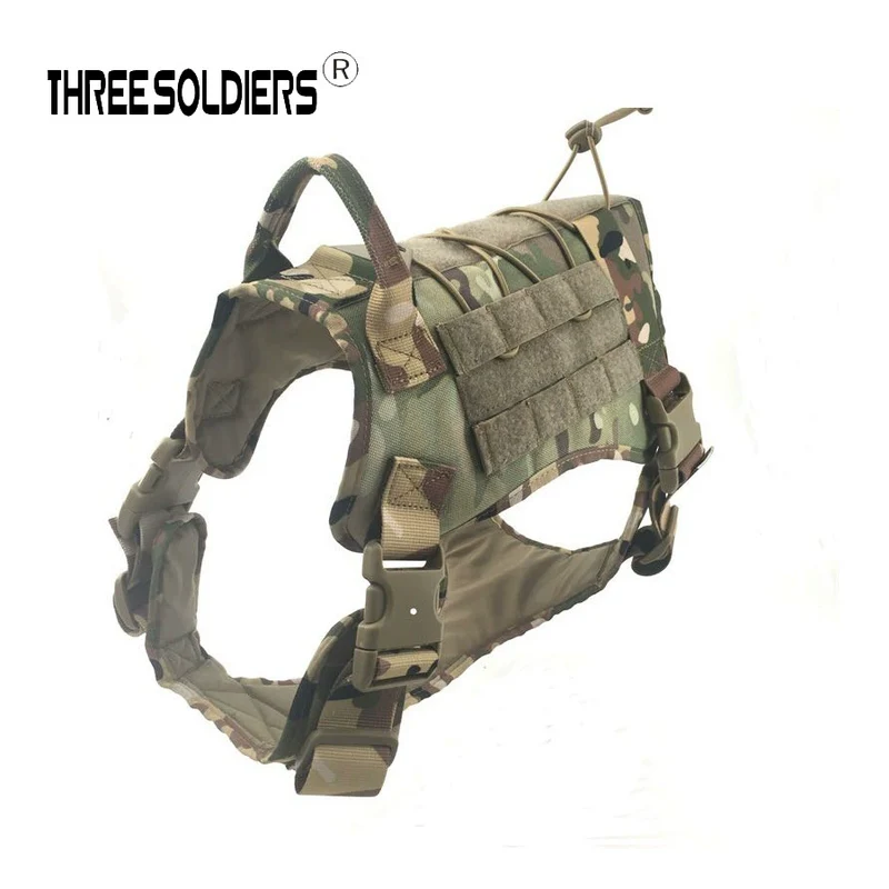 Nylon Tactical Hand Holding Rope Dog Vest