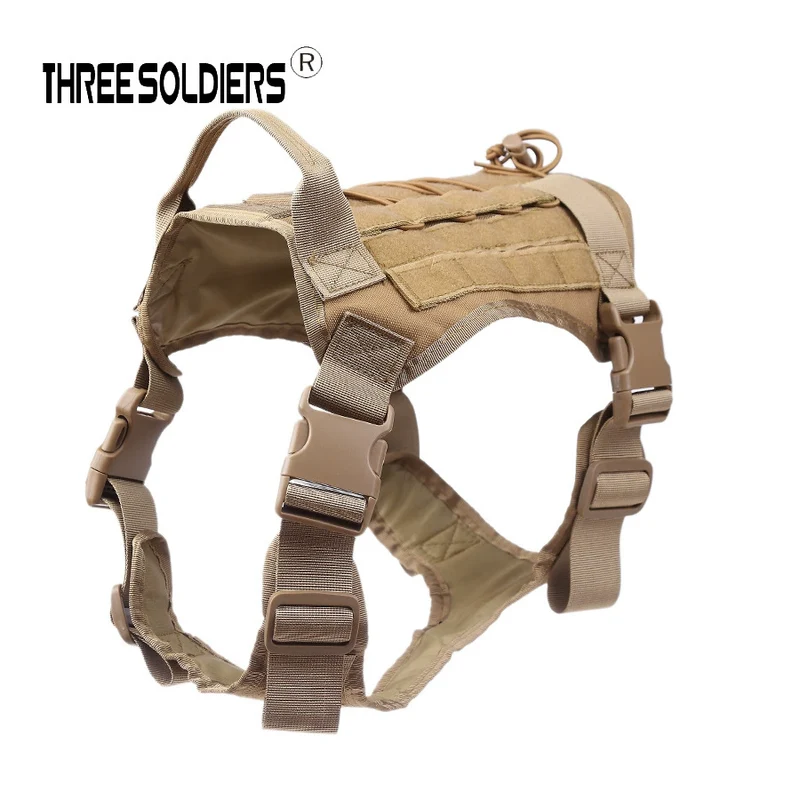 Nylon Tactical Hand Holding Rope Dog Vest