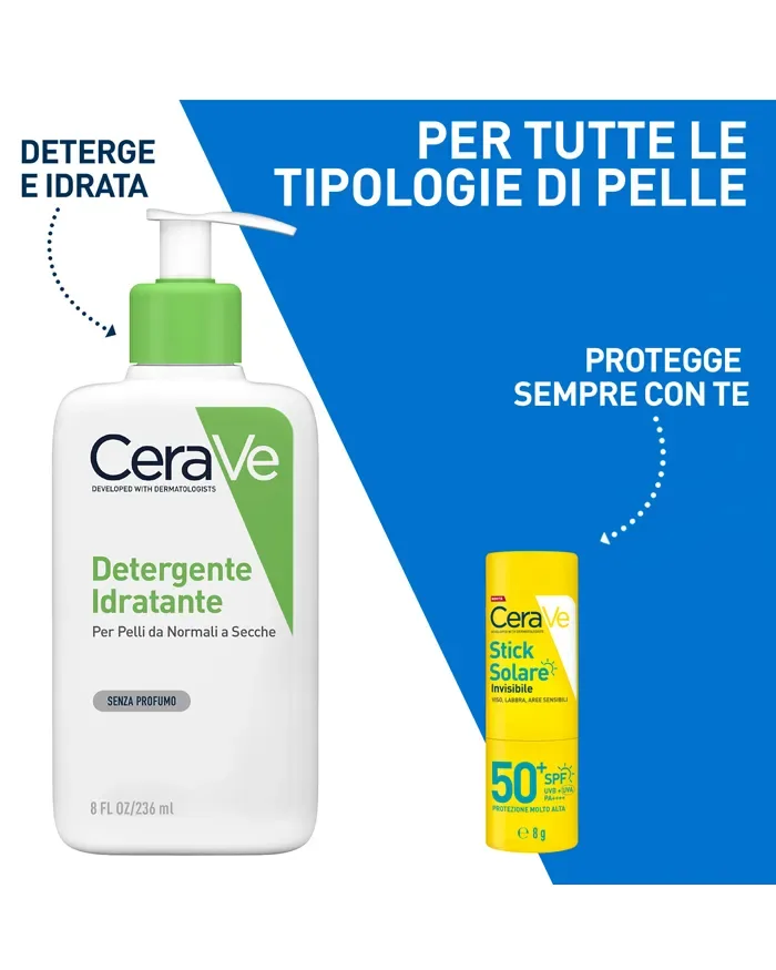 Cerave Stick Solare Invisibile SPF50+