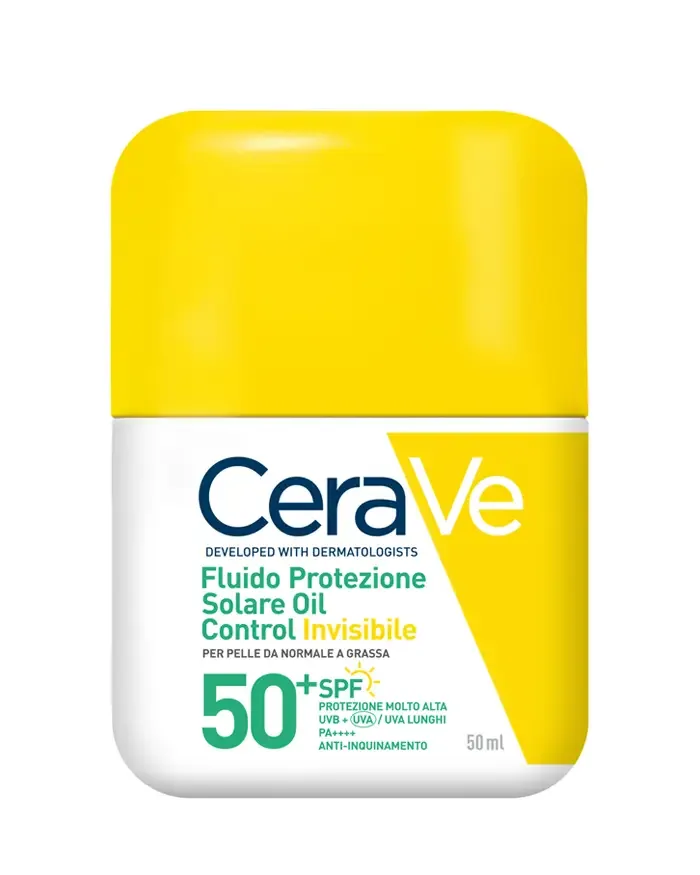 Cerave Fluido Protezione Solare Oil Control Invisibile 50ml SPF50+