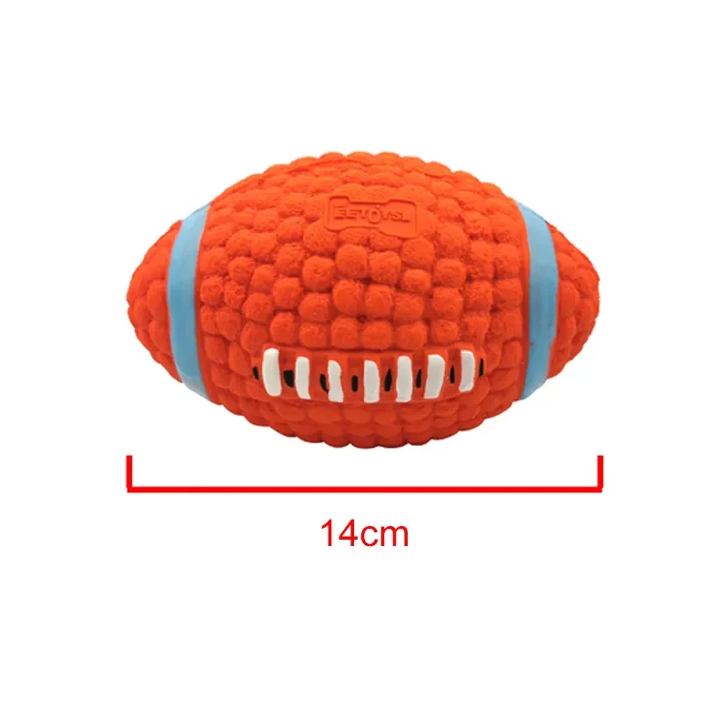 Toys For Small Large Dogs Chihuahua Golden Retriever Natural Latex Dog Balls Anti Bite Interactive Dog Chew Toy Pet Squeak Toys