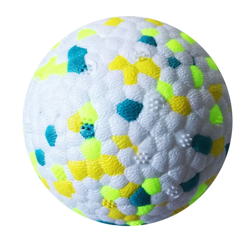 Pet Dog Toy Super Bite Resistant Ball Light Chew ETPU Ball High Elastic Interactive Throwing Flying Toys For Dogs Accessories
