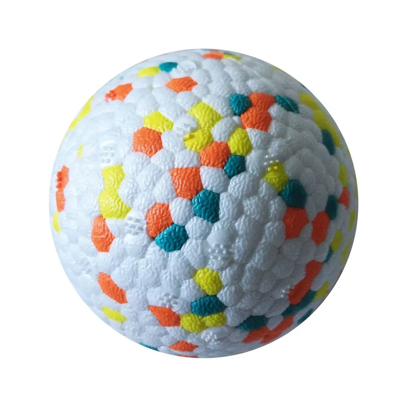 Pet Dog Toy Super Bite Resistant Ball Light Chew ETPU Ball High Elastic Interactive Throwing Flying Toys For Dogs Accessories